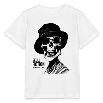 Crâne Fiction Crâne Art - T-shirt bio MINI CREATOR Stanley/Stella Enfant - blanc - Devant - Maike (125cm)