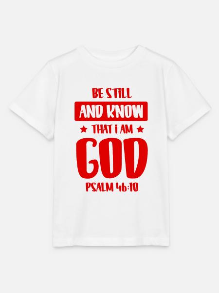 gott bibel - Stanley/Stella Kinder T-Shirt MINI CREATOR  - Weiß