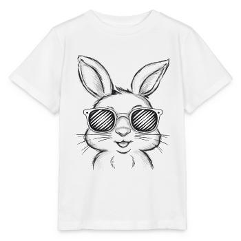 Lapin drôle lapin mignon lapin cadeau - T-shirt bio MINI CREATOR Stanley/Stella Enfant - blanc - Devant - Maike (125cm)