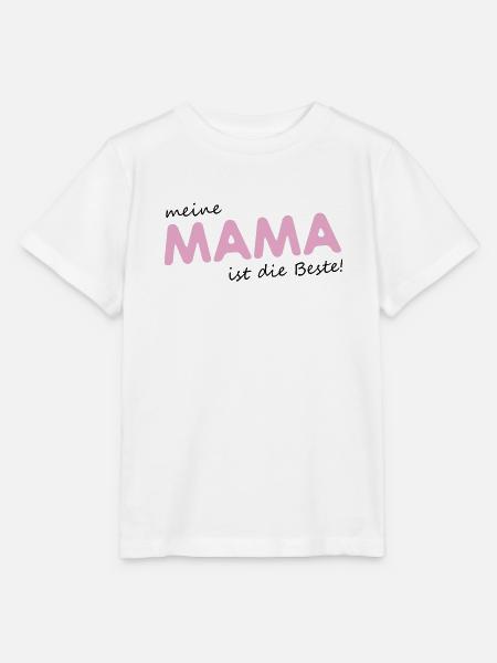 Meine Mama - Stanley/Stella Kinder T-Shirt MINI CREATOR - Weiß
