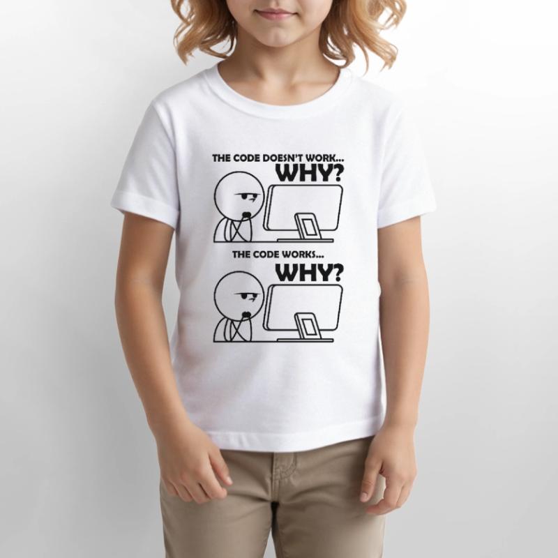 Programming Code Funny Stanley/Stella MINI CREATOR Kids’ T-Shirt