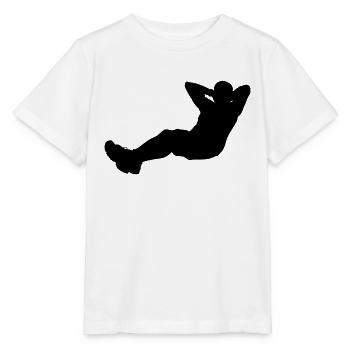 sit up sport - Stanley/Stella Kinder T-Shirt MINI CREATOR  - Weiß - Vorne - Maike (125cm)