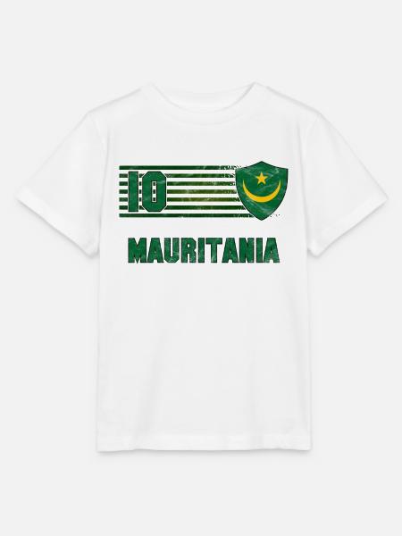 Mauretanien Fußball Mannschaft - Stanley/Stella Kinder T-Shirt MINI CREATOR - Weiß