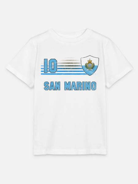 San Marino Fußball Mannschaft - Stanley/Stella Kinder T-Shirt MINI CREATOR - Weiß