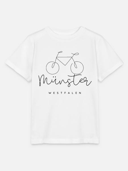 Münster Fahrradliebe - Stanley/Stella Kinder T-Shirt MINI CREATOR - Weiß