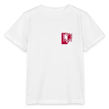 Kosova Albanian Eagle Kosovo Albanie Cadeau - T-shirt bio MINI CREATOR Stanley/Stella Enfant - blanc - Devant - Maike (125cm)
