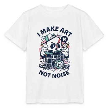 Drummer Drums Drum Drums - Stanley/Stella MINI CREATOR Kids’ T-Shirt - white - Front - Maike (125cm)