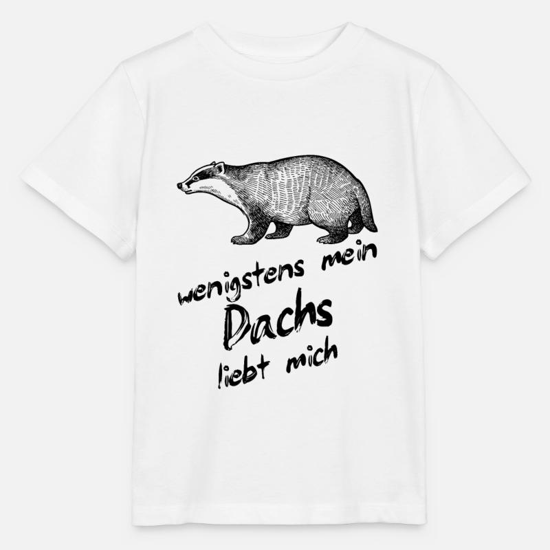 Dachs - Stanley/Stella Kinder T-Shirt MINI CREATOR  - Weiß