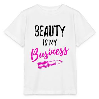 Kosmetikerin Kosmetik kosmetiker - Stanley/Stella Kinder T-Shirt MINI CREATOR  - Weiß - Vorne - Maike (125cm)