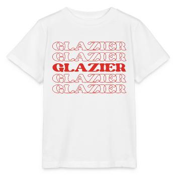 Glazier Glassworker Window Installer Window - Stanley/Stella MINI CREATOR Kids’ T-Shirt - white - Front - Maike (125cm)