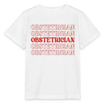 Obstetrician Childbirth Specialist Labor And - Stanley/Stella MINI CREATOR Kids’ T-Shirt - white - Front - Maike (125cm)
