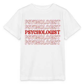 Psychologue Spécialiste du comportement Spécialiste de l’ - T-shirt bio MINI CREATOR Stanley/Stella Enfant - blanc - Devant - Maike (125cm)