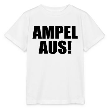 Ampel aus - Stanley/Stella Kinder T-Shirt MINI CREATOR  - Weiß - Vorne - Maike (125cm)