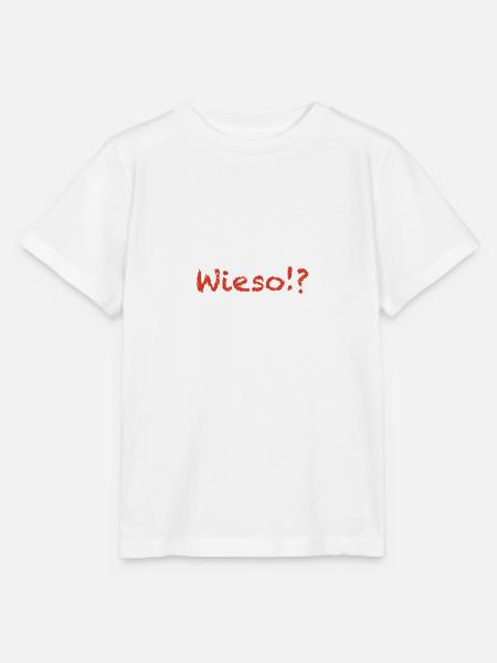 wieso!? - Stanley/Stella Kinder T-Shirt MINI CREATOR  - Weiß