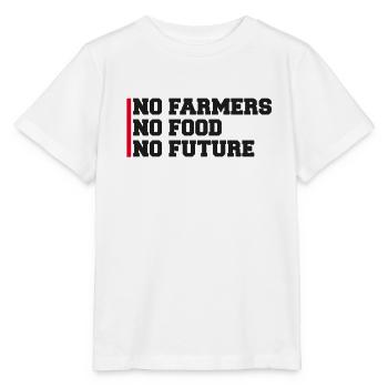Bauer Farm Farmer Feld Trecker Korn Tiere job demo - Stanley/Stella Kinder T-Shirt MINI CREATOR  - Weiß - Vorne - Maike (125cm)