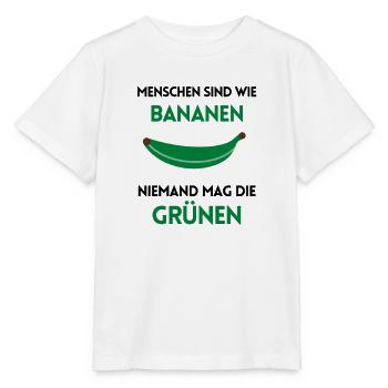 Politik Freiheit Grüne Sozialismus wählen lustig - Stanley/Stella Kinder T-Shirt MINI CREATOR  - Weiß - Vorne - Maike (125cm)