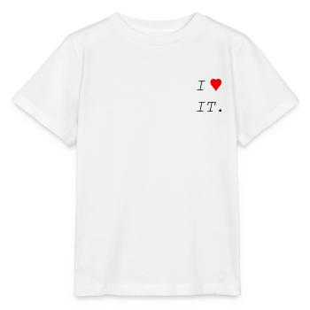 I LOVE IT - Stanley/Stella MINI CREATOR Kids’ T-Shirt - white - Front - Maike (125cm)