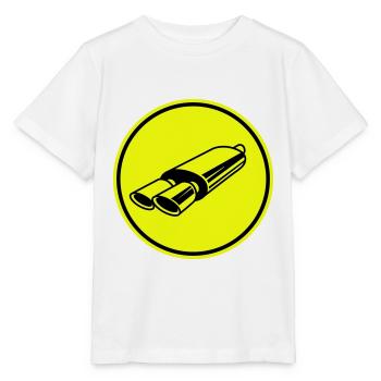 Exhaust Tuning - Stanley/Stella MINI CREATOR Kids’ T-Shirt - white - Front - Maike (125cm)