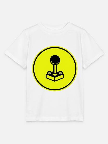 Joystick Gamer - Stanley/Stella Kinder T-Shirt MINI CREATOR - Weiß