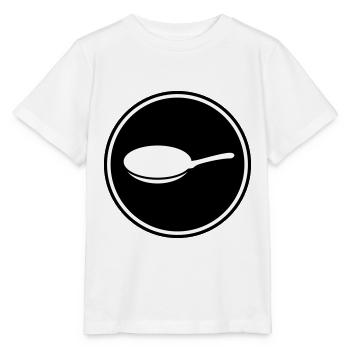 Pan Icon - Stanley/Stella MINI CREATOR Kids’ T-Shirt - white - Front - Maike (125cm)