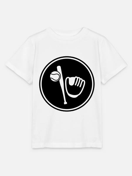 Baseball sport - Stanley/Stella Kinder T-Shirt MINI CREATOR  - Weiß