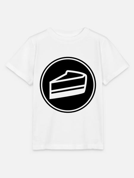 Kuchen käsekuchen - Stanley/Stella Kinder T-Shirt MINI CREATOR  - Weiß