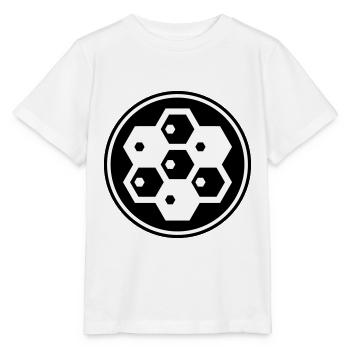 Symbole de l’apiculteur - T-shirt bio MINI CREATOR Stanley/Stella Enfant - blanc - Devant - Maike (125cm)