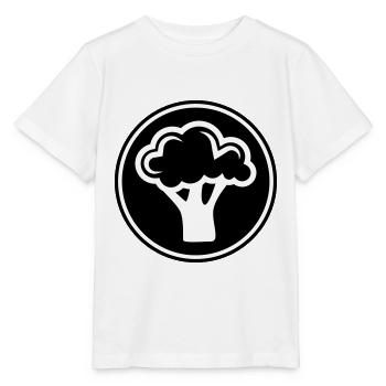Broccoli Vegetables - Stanley/Stella MINI CREATOR Kids’ T-Shirt - white - Front - Maike (125cm)
