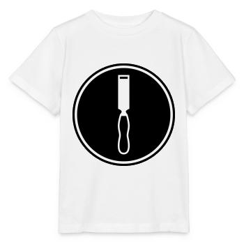Icône d’outil - T-shirt bio MINI CREATOR Stanley/Stella Enfant - blanc - Devant - Maike (125cm)