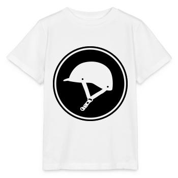 Reiterhut icon - Stanley/Stella Kinder T-Shirt MINI CREATOR  - Weiß - Vorne - Maike (125cm)