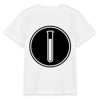 Test Tube Icon - Stanley/Stella MINI CREATOR Kids’ T-Shirt - white - Front - Maike (125cm)