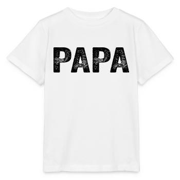 Dad Dad Dad Gift - Stanley/Stella MINI CREATOR Kids’ T-Shirt - white - Front - Maike (125cm)