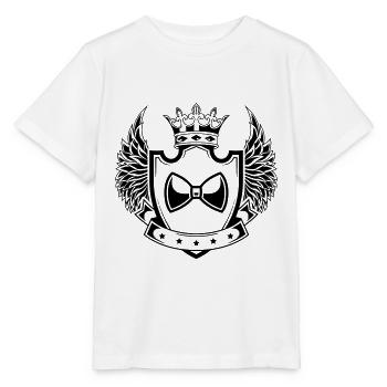 Noeud papillon Armoiries de gentleman - T-shirt bio MINI CREATOR Stanley/Stella Enfant - blanc - Devant - Maike (125cm)