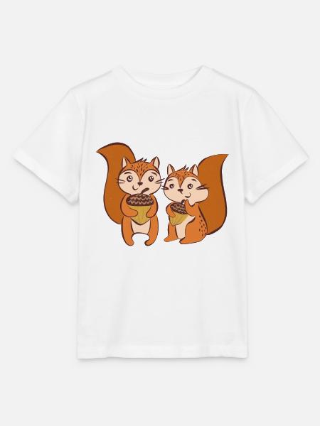 Wildtiere - Stanley/Stella Kinder T-Shirt MINI CREATOR - Weiß