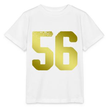56 Maillot numéro - T-shirt bio MINI CREATOR Stanley/Stella Enfant - blanc - Devant - Maike (125cm)