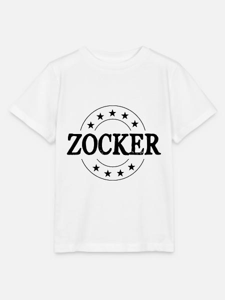 Zocker Gamer - Stanley/Stella Kinder T-Shirt MINI CREATOR - Weiß