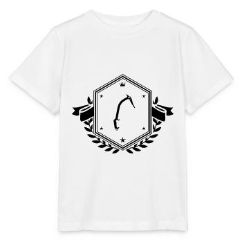 Kletterausrüstung eispickel Wappen - Stanley/Stella Kinder T-Shirt MINI CREATOR  - Weiß - Vorne - Maike (125cm)