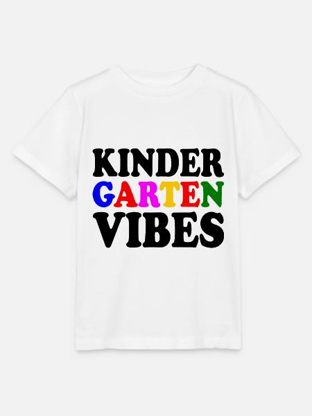 kindergarten vibes - Stanley/Stella Kinder T-Shirt MINI CREATOR - Weiß