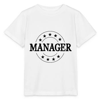 Manager Beruf - Stanley/Stella Kinder T-Shirt MINI CREATOR  - Weiß - Vorne - Maike (125cm)