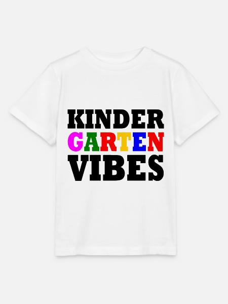 kindergarten vibes - Stanley/Stella Kinder T-Shirt MINI CREATOR  - Weiß