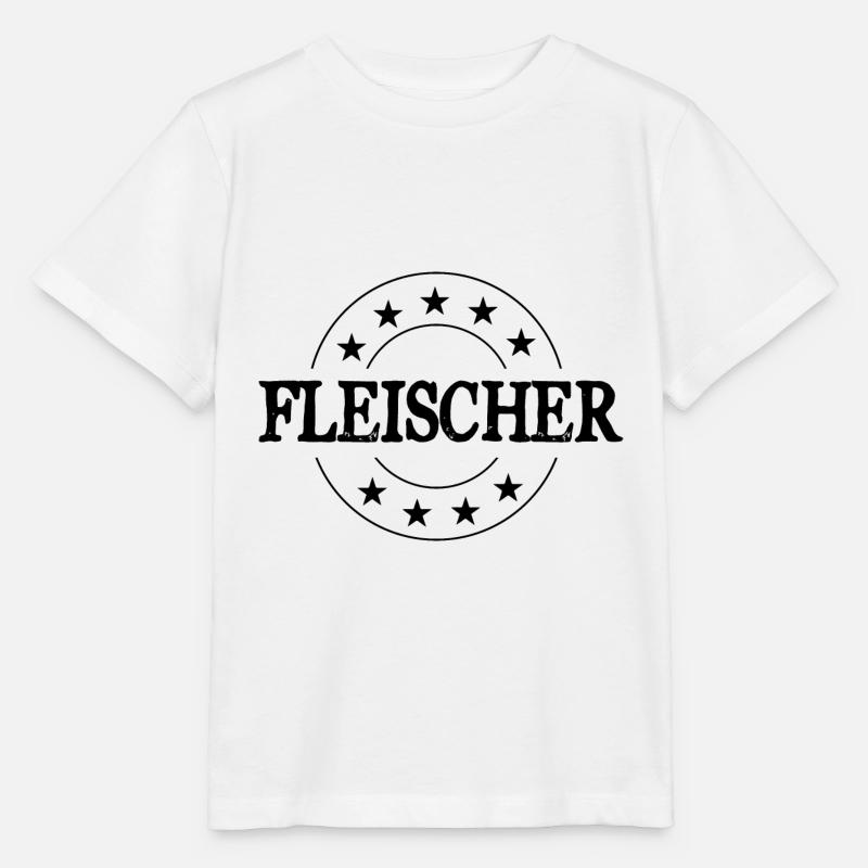 Fleischer Beruf - Stanley/Stella Kinder T-Shirt MINI CREATOR  - Weiß