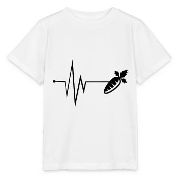 Karotte Puls - Stanley/Stella Kinder T-Shirt MINI CREATOR  - Weiß - Vorne - Maike (125cm)