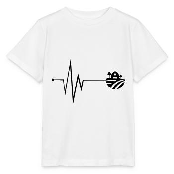 Farm Ernte Puls - Stanley/Stella Kinder T-Shirt MINI CREATOR  - Weiß - Vorne - Maike (125cm)