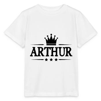 Arthur - Stanley/Stella MINI CREATOR Kids’ T-Shirt - white - Front - Maike (125cm)