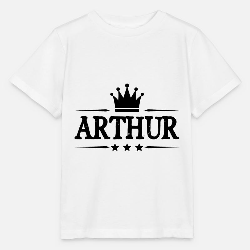 Arthur - T-shirt bio MINI CREATOR Stanley/Stella Enfant - blanc