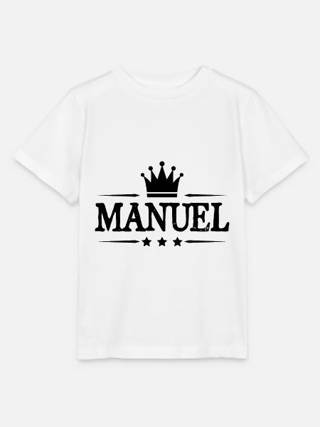 Manuel - Stanley/Stella Kinder T-Shirt MINI CREATOR  - Weiß