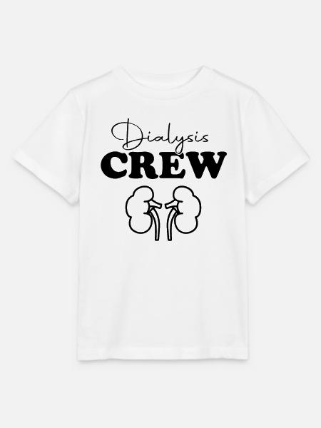 Dialyse-Crew Peritonealdialyse Krankenschwester Dialyse - Stanley/Stella Kinder T-Shirt MINI CREATOR  - Weiß