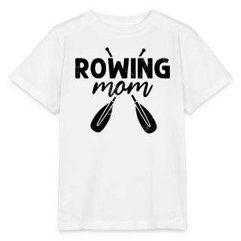 Aviron Maman drôle aviron barreur bateau course maman - T-shirt bio MINI CREATOR Stanley/Stella Enfant - blanc - Devant - Maike (125cm)