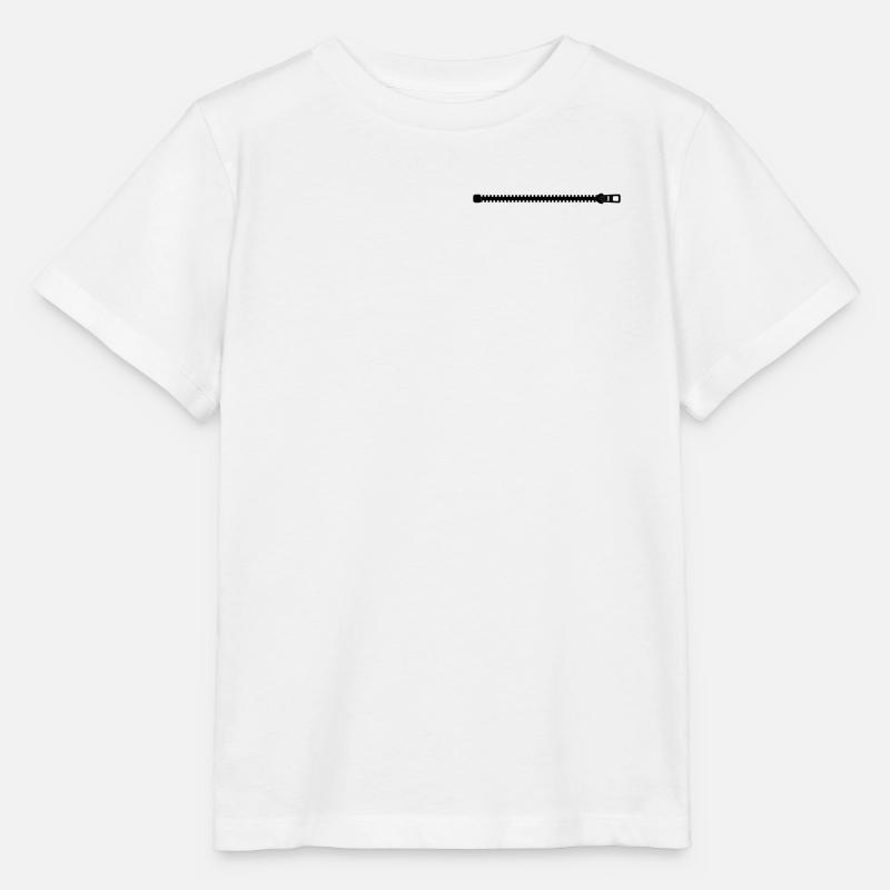 Reißverschluss - Stanley/Stella Kinder T-Shirt MINI CREATOR  - Weiß