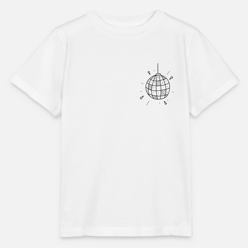 Tänzer Tänzerin Discokugel Geschenk Idee - Stanley/Stella Kinder T-Shirt MINI CREATOR  - Weiß
